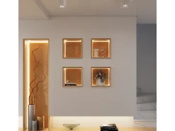 Faretti a plafone Applique in ceramica bianca GU10/ES111 Downlights de superficie Cermaic Aplique Blanco GU10 / ES111