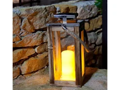 Farol solar decorativo H28CM OAKY