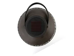 Farol Solar LED Exterior Redondo Marrón 3000K 7hSevenOn Outdoor