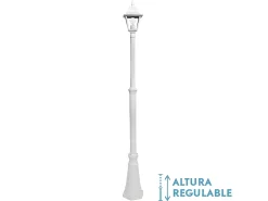 Farola De Exterior En Aluminio Spica En Blanco Ip44