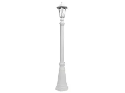 Farola Para Exterior En Aluminio Auriga 1 Luz, Acabado Blanco