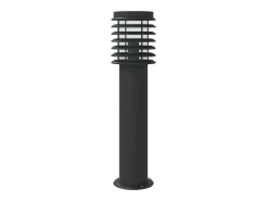 Farolas y sensores para exterior 3 piezas acero inoxidable negro 02_0042574
