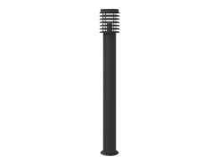 Farolas y sensores para exterior 3 piezas acero inoxidable negro 02_0042575