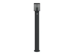 Farolas y sensores para exterior 3 piezas acero inoxidable negro 02_0042575