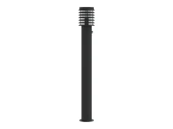 Farolas y sensores para exterior 3 piezas acero inoxidable negro 02_0042575
