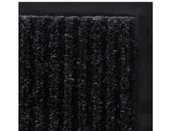 Felpudo de PVC negro 117x220 cm ES366671