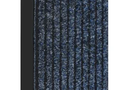 Felpudo de rayas azul 80x120 cm ES463995