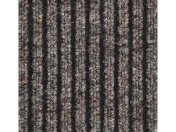 Felpudo de rayas beige 80x120 cm ES729661