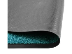 Felpudo lavable azul cian 60x180 cm ES824854