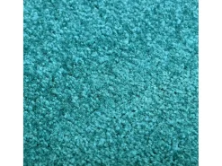 Felpudo lavable azul cian 90x150 cm ES870026