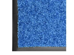 Felpudo lavable azul 60x180 cm ES835672