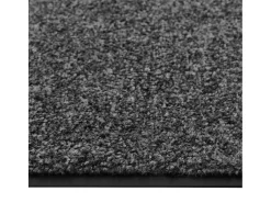 Felpudo lavable gris antracita 90x120 cm ES990825