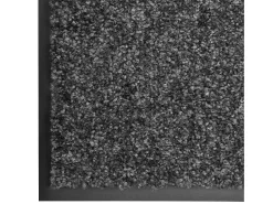 Felpudo lavable gris antracita 60x90 cm ES590451