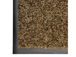 Felpudo lavable marrón 90x120 cm ES964558