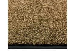 Felpudo lavable marrón 120x180 cm ES627496