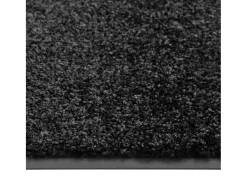 Felpudo lavable negro 90x120 cm ES511267