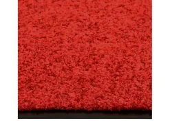 Felpudo lavable rojo 40x60 cm ES347168