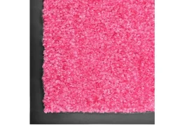 Felpudo lavable rosa 60x90 cm ES855623