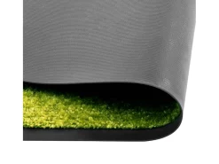 Felpudo lavable verde 90x150 cm ES416970