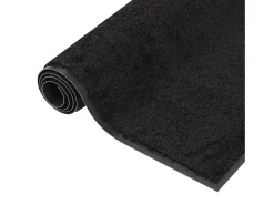 Felpudo negro 80x120 cm ES843771