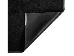Felpudo negro 80x120 cm ES843771