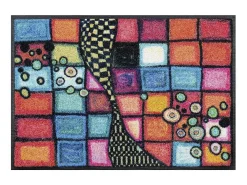 Felpudo 50x75 tejido TIGRE multicolor