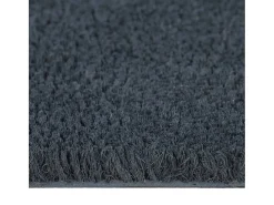 Felpudos 5 unidades fibra de coco gris oscuro 40x60 cm ES522840