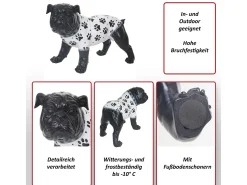 Figurita decorativa de bulldog