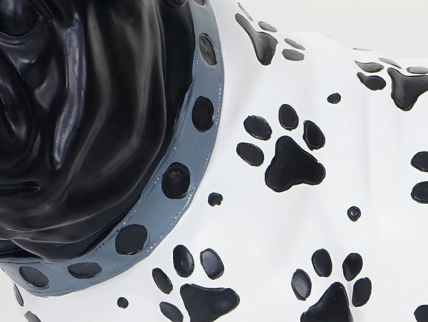 Figurita decorativa de bulldog