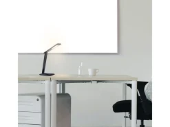 Flexo de sobremesa Python Lumit luz LED 500lm negro 33x32x15 cm