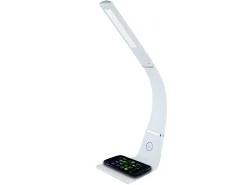 Flexo Flexible Led Dimable Kodonita 5w Blanco/cromo Carg.mov.qi.tactil.
