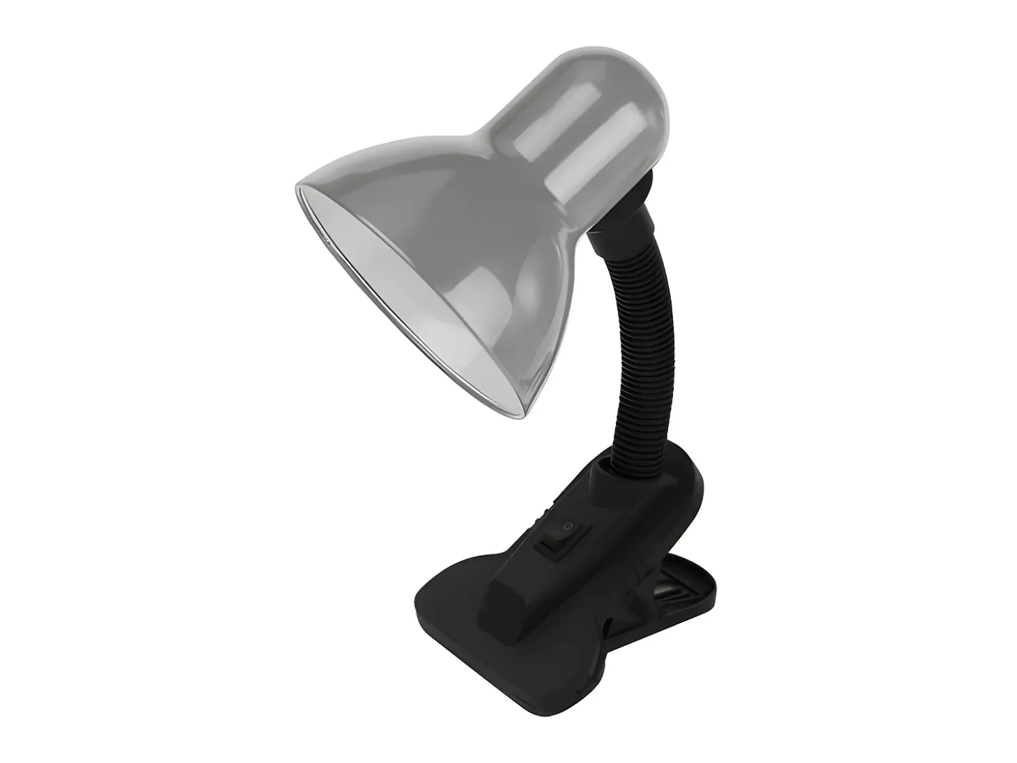 Flexo Modelo Yezco Gris Con Pinza Flexible Orientable
