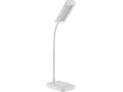 Flexo Oliver 5w Blanco Regulable 3 Intensidades, Orientable