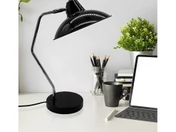 Flexo Orientable Y Articulable Modelo Elian Negro/cromo