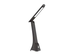 Flexo Plegable Modelo Anhidrita Negro ,tactil, Reg.3 Intensidades