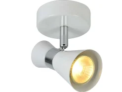 Foco Blanco-cromo Modelo Maximo Para Baño