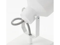 Foco de techo NETTLIFE de 2 llamas orientable a 350° con casquillo E14 vintage, diseño de alta calidad en madera veteada
