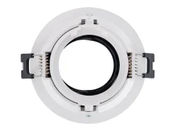 Foco Downlight Cónico GU10 6W Corte Ø 75 mm PC Galvanizado No Flicker 4000K Bronce Blanco Neutro