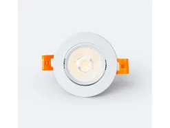 Foco Downlight LED 7W Circular COB CRI90 Corte Ø 70 mm No Flicker 4000K Blanco Neutro