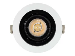 Foco Downlight LED 12W COB Direccionable 360º Circular Corte Ø 100 mm CRI90 Expert Color No Flicker No Flicker 4000K Blanco Neutro