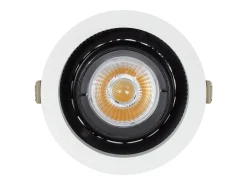 Foco Downlight LED 18W COB Direccionable 360º Circular Corte Ø 115 mm CRI90 Expert Color No Flicker No Flicker 4000K Blanco Neutro