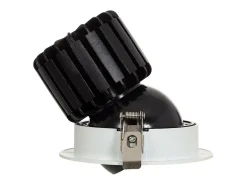 Foco Downlight LED 18W COB Direccionable 360º Circular Corte Ø 115 mm CRI90 Expert Color No Flicker No Flicker 4000K Blanco Neutro
