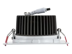 Foco Downlight LED 15W Cuadrado Madison Corte Ø 115 mm 3000K Blanco Cálido