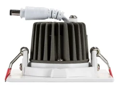 Foco Downlight LED 5W Cuadrado Madison Corte Ø 75 mm 4000K Blanco Neutro