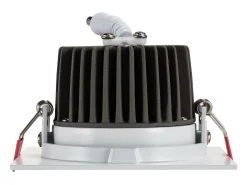 Foco Downlight LED 10W Cuadrado Madison Corte Ø 95 mm 3000K Blanco Cálido
