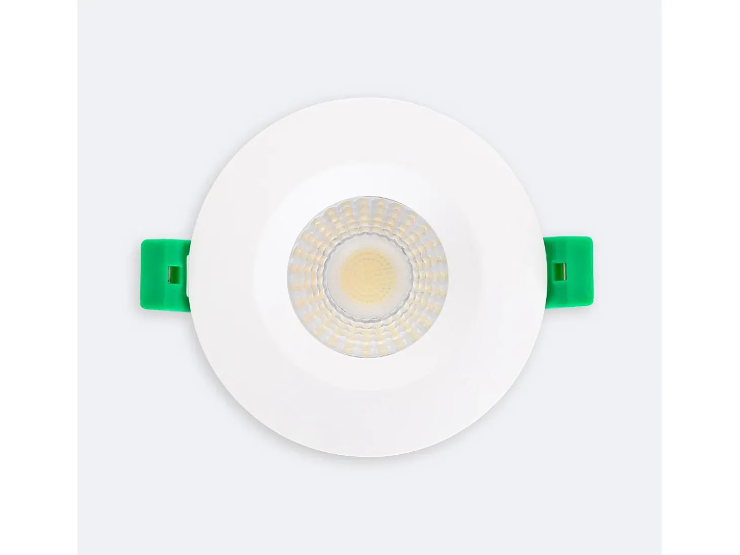 Foco Downlight LED 5-8W Ignífugo Circular Regulable IP65 Corte Ø 65 mm Seleccionable (Cálido-Neutro)