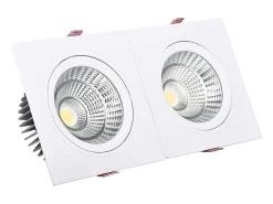 Foco Downlight LED 10W Rectangular Madison Corte 165x75 mm 4000K Blanco Neutro