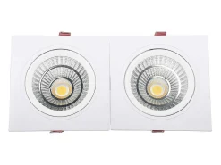 Foco Downlight LED 10W Rectangular Madison Corte 165x75 mm 4000K Blanco Neutro