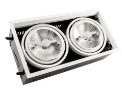 Foco Downlight LED 30W Regulable Kardan AR111 Corte 315x165 mm No Flicker 5500K Blanco Frío