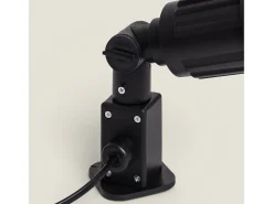 Foco Exterior con Pincho Alcorisa para Bombilla E27 Negro